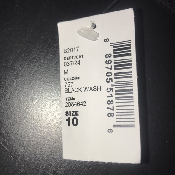 Black skinny jeans - sz 10 kids- brand children’s place - Picture 3 of 3